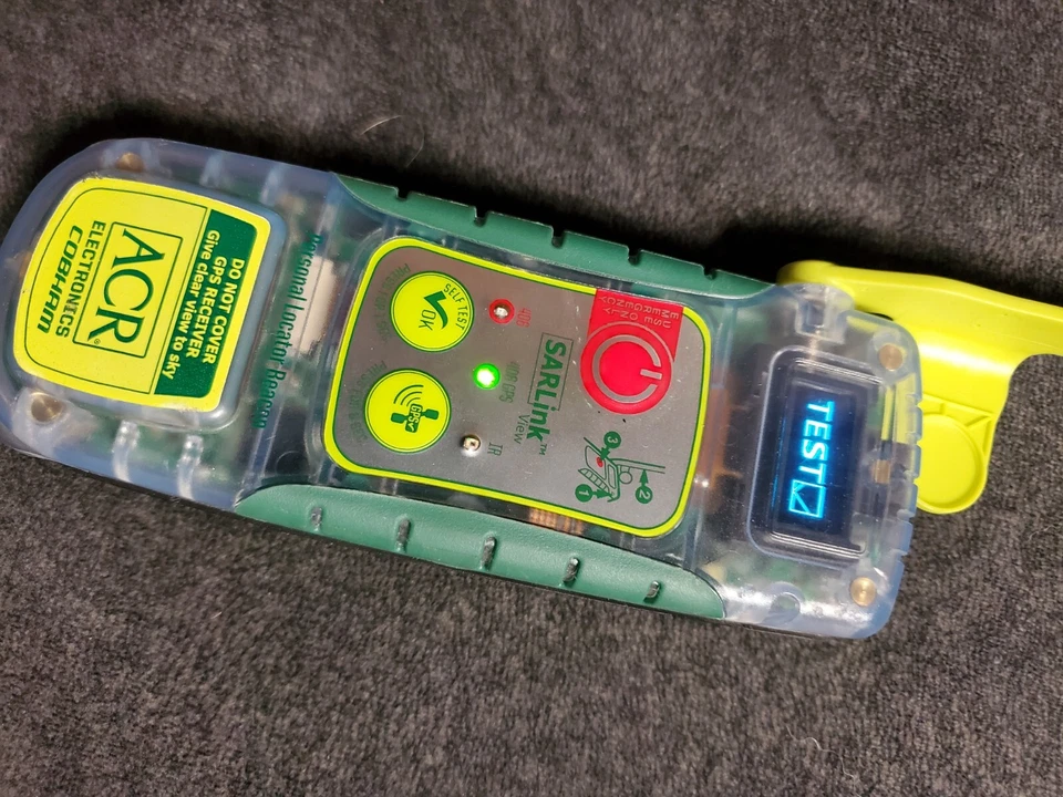 ACR SARLink View GPS Personal Locator Beacon PLB-350C 406 2885 01/2017 battery - Image 4 of 4