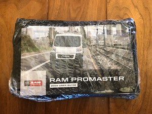 2019 RAM PROMASTER J1-US-UG User Guide Owner's Manual P68419937AB BRAND