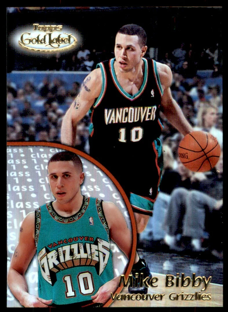  Mitchell & Ness Mike Bibby Vancouver Grizzlies 2000-01