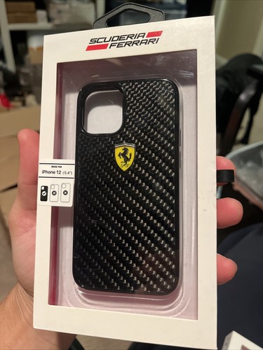 Official Ferrari Black Car Racing iPhone 12 5.4” Mini Hard Case - 第 1/2 張圖片