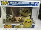 Funko POP! Jabba the Hutt, Slave Leia & Salacious B. Crumb Supersized
