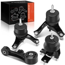 4x Engine Motor & Transmission & Mount for Toyota Sienna 2015-2017 V6 3.5L AWD