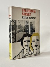 California Street, Niven Busch. 1959 1st Edition, 2nd Print. Denis Piper DJ