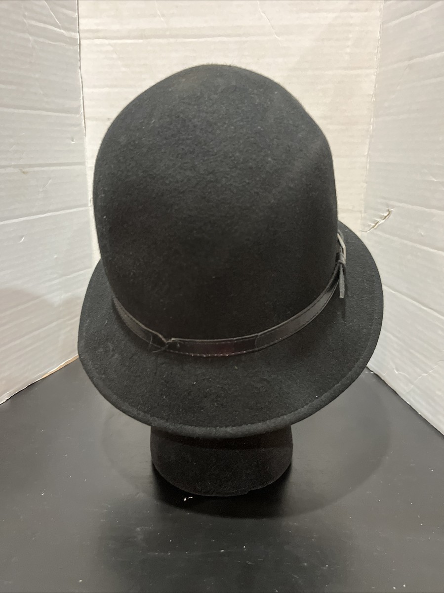David & Young D&Y Wool Bucket Hat black w/ Black Bow soft foldable elegant D&Y 100% Wool Hats for Women for sale | eBay main image 2