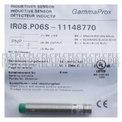 NEW Baumer IR08.P06S-11148770 Inductive Proximity Switch