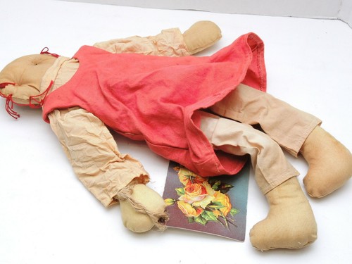 Raggedy ANDY Toni Duhon Tattered Rabbit Farm Folk Doll 17" - Picture 3 of 5