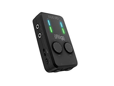 IK Multimedia Irig Pro Duo I/O 2-channel Handy Audio Midi Interface [Häusliche