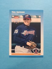 TIM SALMON 2002 FLEER PLATINUM BASEBALL CARD # 117 G3802