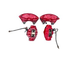 Infiniti Front & Rear Akebono Brake Calipers (RED)G37|Q50|Q60|Q70|QX70|FX50|FX35