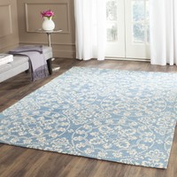 Martha Stewart Rugs Hand-loomed Light Blue/natural Area Rug on sale Martha Stewart Rugs Hand-loomed Light Blue/natural Area Rug on sale