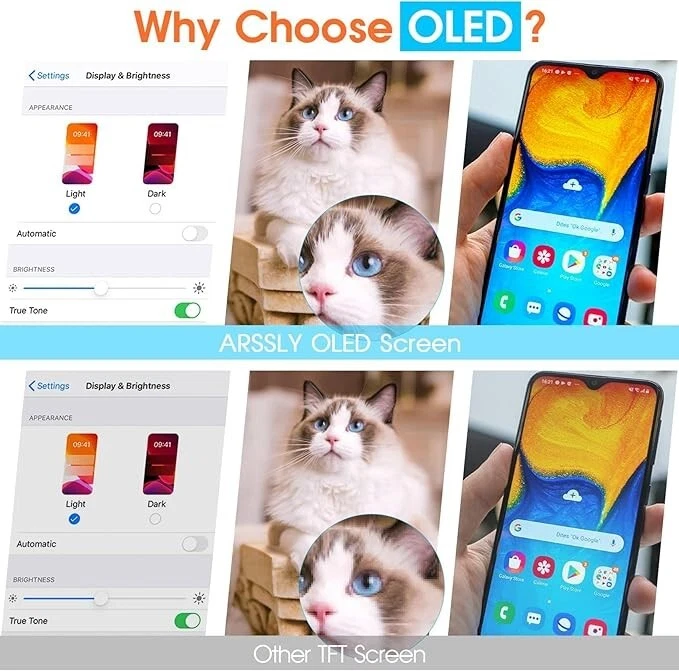 iPhone 14 Pro Soft OLED Display LCD Touch Screen Digitizer Replacement - Image 4 of 4