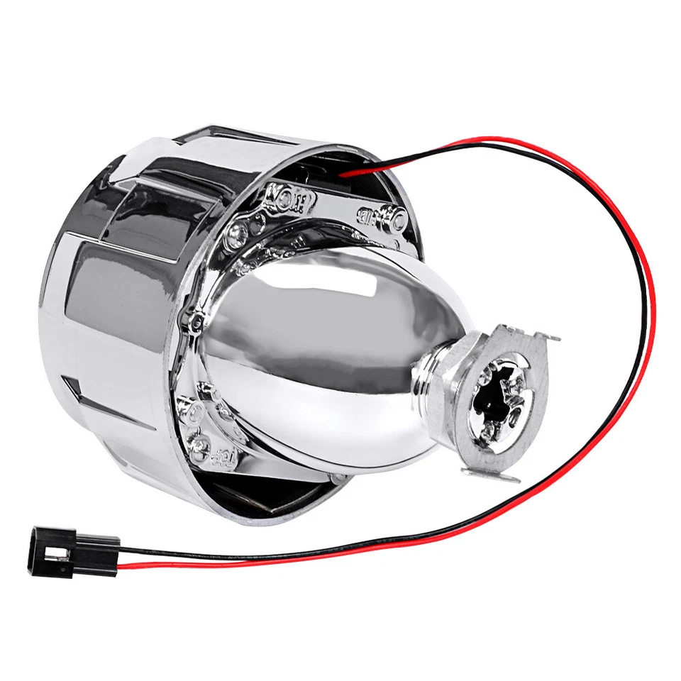 2X RHD 2.5" Bi-Xenon HID Projector Lens H4 H7 Headlight Retrofit Hi-Lo Beam - Image 3 of 4