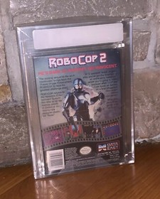 Brand New NES RoboCop 2 Factory Sealed H-Seam VGA Graded 75 Nintendo Game 1991