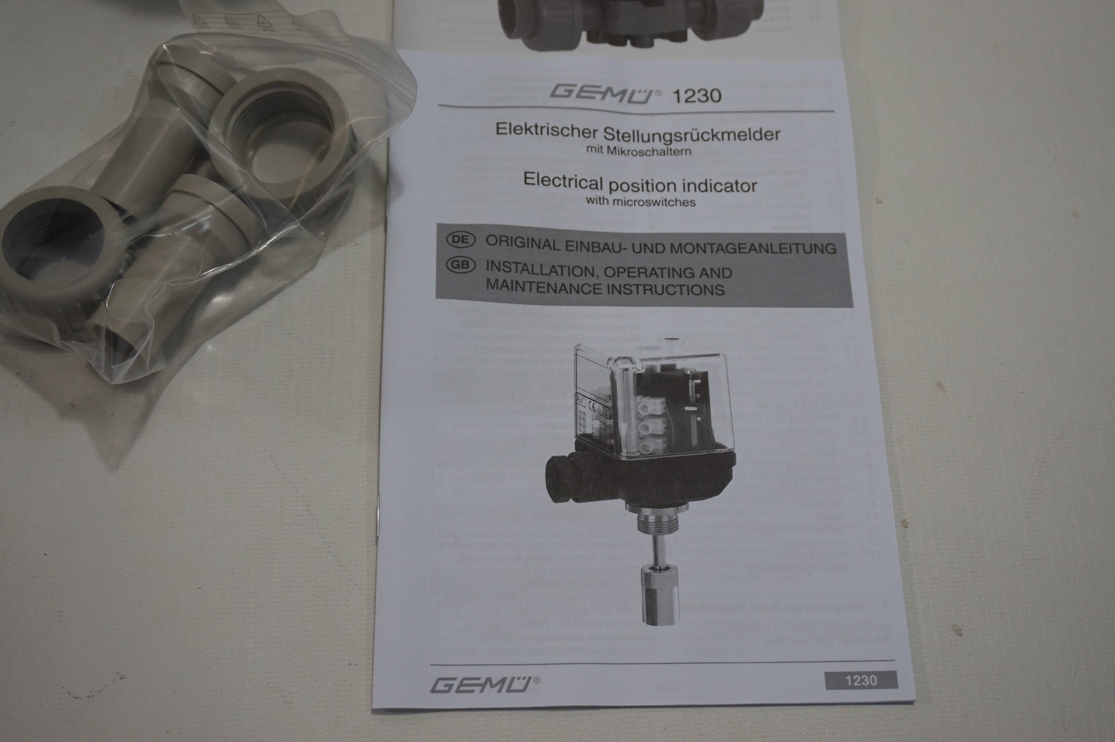 Gemü R690 15D7871142EDN Membranventil Gemü 1230 Elektrischer ...