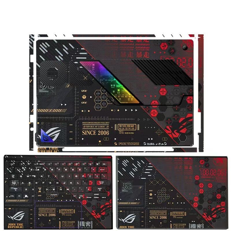 Dazzle Laptop Protector Stickers For ASUS ROG Flow Z13 GZ302 GZ302E ...