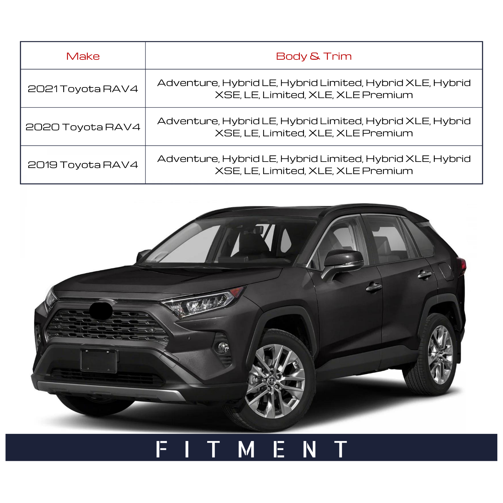 Side Mirror for Toyota RAV4 20192021 Power Heated BSM w/Signal Lamp