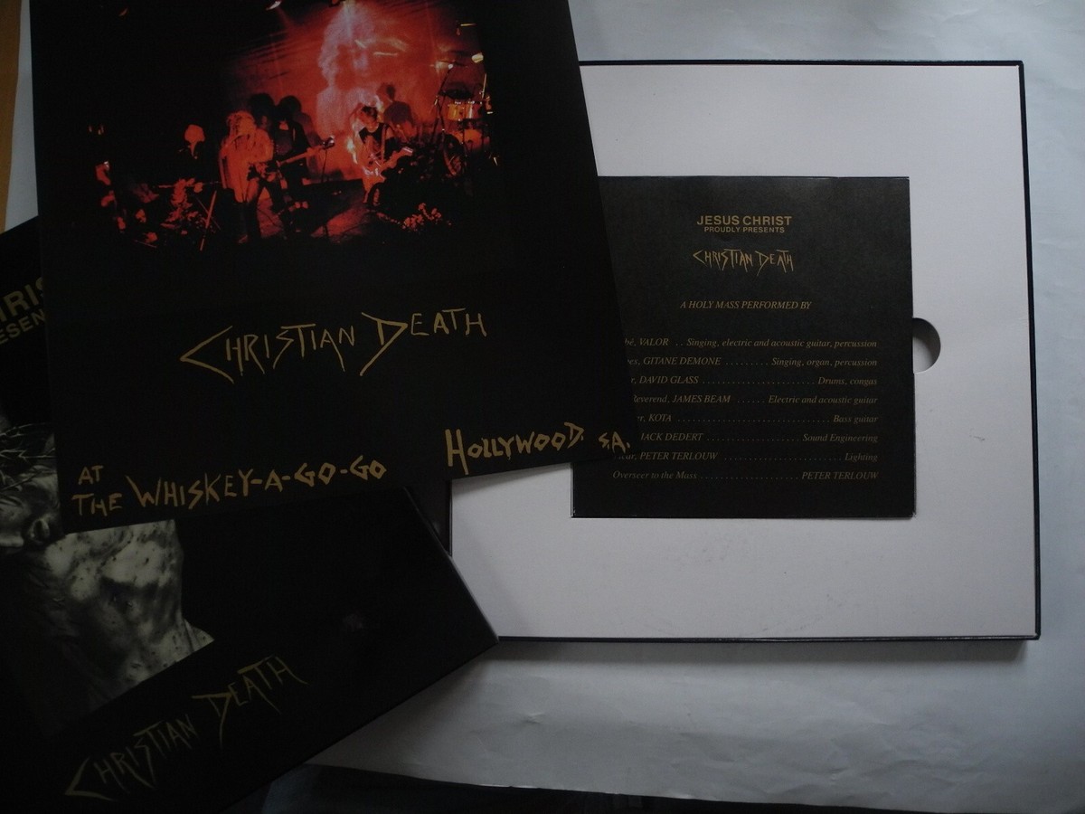 CHRISTIAN DEATH Jesus Christ Proudly Presents 6 x 7