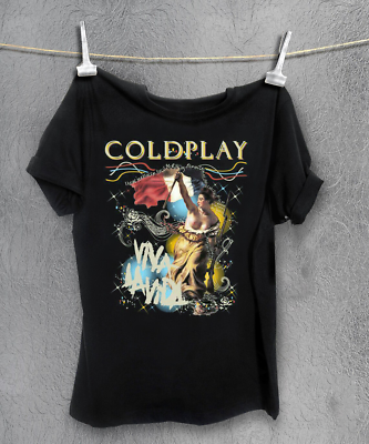 Coldplay Band Viva La Vida Album Music Unisex Shirt Cotton Gift