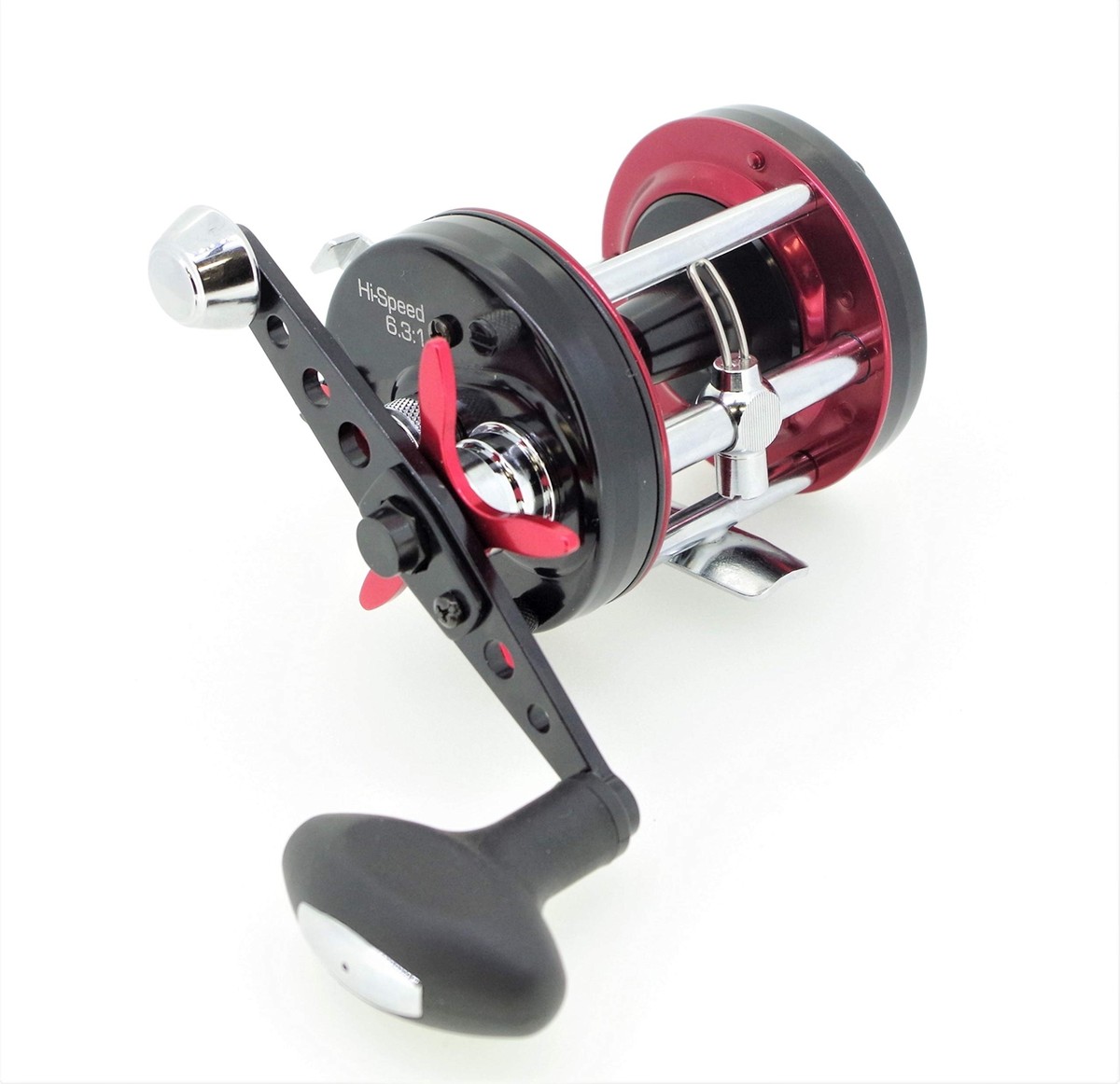 Abu Garcia Ambassadeur 6500CS Rocket Black Red High-Speed 