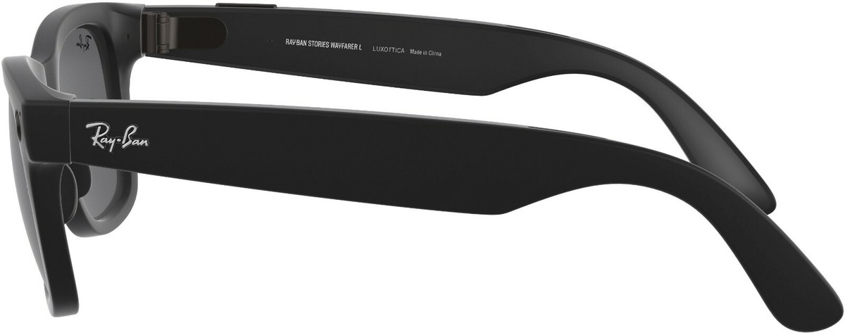 Ray-Ban Wayfarer Stories サングラス Ray-Ban Stories Wayfarer Smart Glasses - Black Frames with