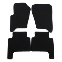 Velour FußMatten Automatten FüR Land Rover Sport 2005-2012 4-Tlg Schwarz