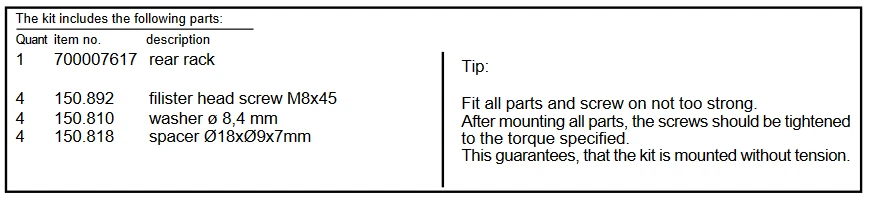 Portaequipajes Triumph Bonneville Speedmaster/Caja superior - Cromo POR H&B (2005-10) Foto 4 de 4