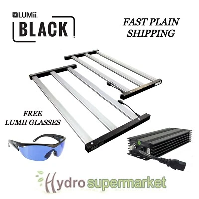 NUOVA LUMII NERA 720w/960w LUCE LED GROW SPETTRO COMPLETO CON OCCHIALI SENZA ZAVORRA
