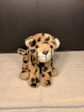Vintage Toys R Us Animal Alley Cheetah Spotted Stuffed Animal Plush 10  