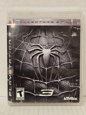 Spiderman 3 Collector's Edition (Sony PlayStation 3, 2007) PS3 No Manual Tested