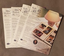 Creative Memories 2 Packs of Each, 8"x10" Refill Pages  Page Protectors New