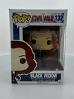 Funko POP! Marvel Captain America: Civil War Black Widow #132 NOT MINT