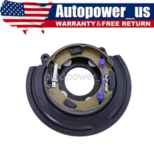 Rear Parking Brake Assy With Backing Plate For Chevy Silverado Gmc Sierra Yukon