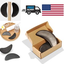 Ergonomic Black Basalt Massage Stones Set for Body Relaxation and Tension Relief