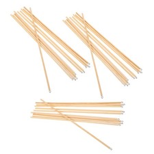 40Pcs Reusable Wood Puppet Arm Control Rods Khaki with Stable Structure
