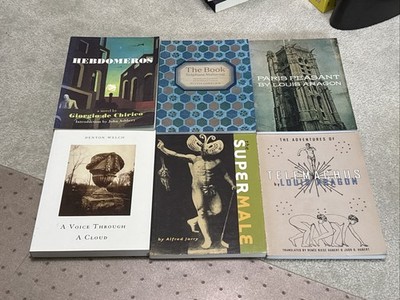 Lot of 6 Books from Exact Change Aragon, Jarry, Welch, Mallarmé, de Chirico