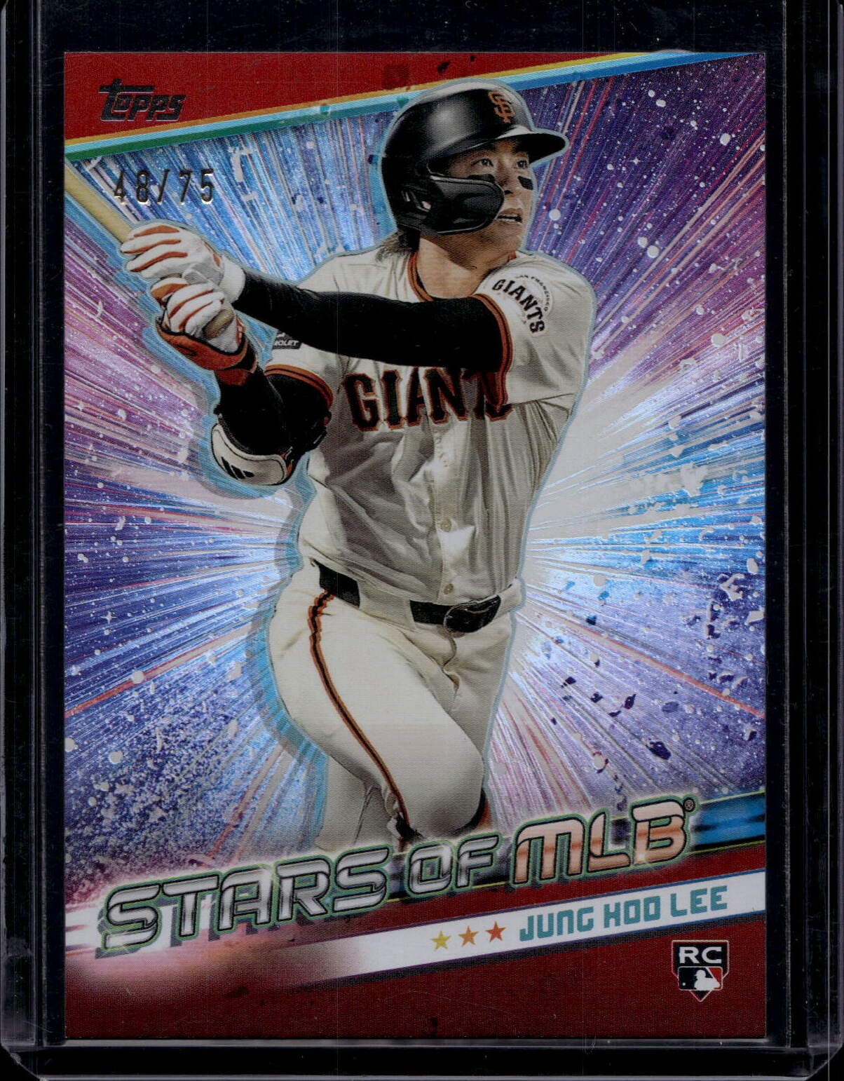 2024 Topps Update #SMLB-82 Jung Hoo Lee Stars of MLB Red #/75