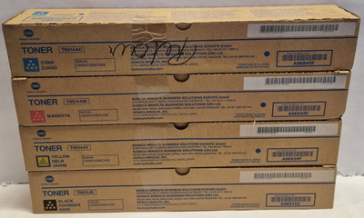 Konica Minolta TN514K TN514Y TN514M TN514C Toner TN514 f. Bizhub C458 C558 C658