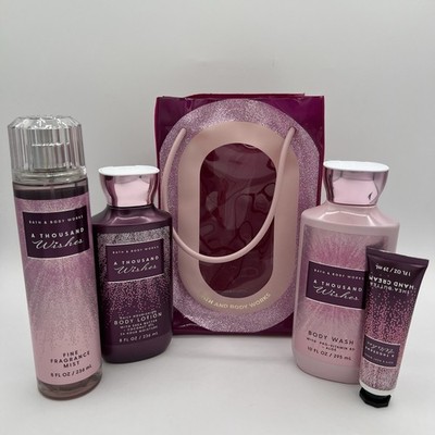 Bath & Body Works A Thousand Wishes Gift Set Body Wash Mist Lotion