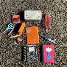 Our Generation Doll School Accessory Lot my Life, American Girl, Other 18 Dolls