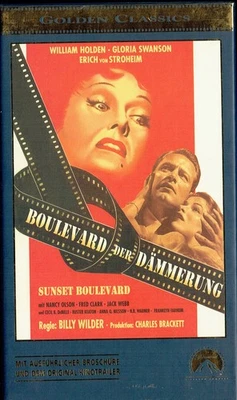 (VHS)  Videokassette - Boulevard der Dämmerung - William Holden, Gloria Swanson - Bild 1 von 3