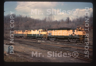 Duplikat Dia RDG Reading Co. ALCO C424 5201 & GP35 3649 & GP30 3617 Bethlehem
