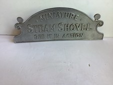 Vintage Arcade Digger Steam Shovel Marquee Coin Op