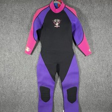 Body Glove Dive 3mm Full Body Wetsuit Pink Purple Retro Womens Size XL-11 1689