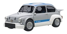 AUTOart 1/18 Fiat Abarth 1000 TCR Gray/Blue Stripe Finished Product Model Car