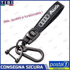 PORTACHIAVI AUDI A1 A2 A3 A4 A5 A6 A7 A8 Q1 Q2 STEMMA LOGO BORCHIE EMBLEMA