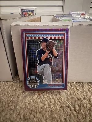 Purple /99- 2025 Panini Stars and Stripes - Jamie Arnold #39 (RC)