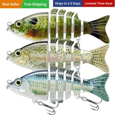 Swimmax Easy Catch Fishing Lures with BKK Hooks, Wiggling, Vibrating, Rattlin...