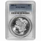 1882O Morgan Silver Dollar $1 PCGS MS 63