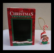 Gibson Christmas Collectibles Suzy's Zoo Ollie Ornament 1995 IOB