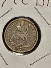 1877-CC SEATED LIBERTY DIME